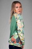 Seeds to the Wind Cozy Raglan Sweatshirt