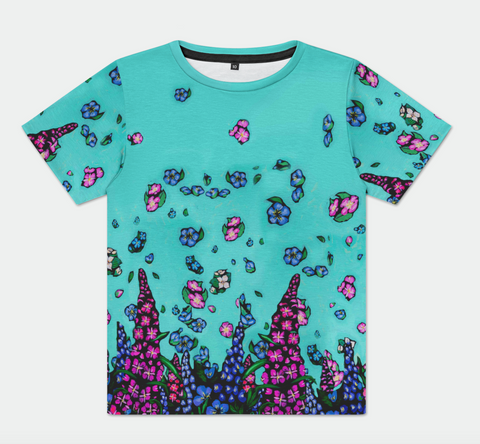 Ak Wildflowers Kid's Tee- Clearance Size 6