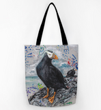 Two Puffins Market Bag