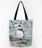 Two Puffins Market Bag