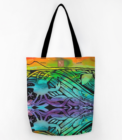 Rainbow Inlet  Market Bag