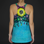 Alaska Floral Racerback Tank