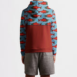 Spawned Color Block Kid's Hoodie- Size 10 In Stock