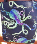 Turquoise Octopus Market Bag In Stock