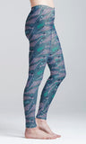 Alaska Unicorn Narwhal Yoga Leggings