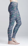 Alaska Unicorn Narwhal Yoga Leggings- In Stock