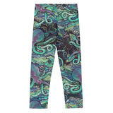 Galactic Octo Kid's Lounge Leggings- In Stock
