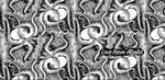Black and White Octopus Lightweight Headband