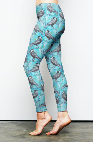 Blueberry Crow Fashion Leggings