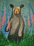 "Blueberry Bear" Art Prints
