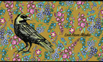 Raven and Wild Flowers Lightweight Headband
