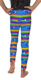 Rainbow Orca Kid's Lounge Leggings