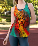 Starry Crown  Racerback Tank