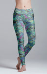 Galactic Octopus Yoga Leggings- XS Clearance