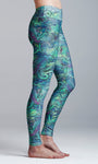 Galactic Octopus Yoga Leggings- XS Clearance