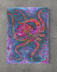 "Multicolored Octopus" Art Prints
