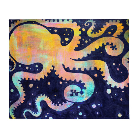 Octospace Plush Blanket