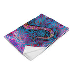 Multicolored Octopus Plush Blanket