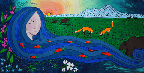 "Mother Kenai" Art Prints