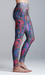 Multicolored Octopus Yoga Leggings