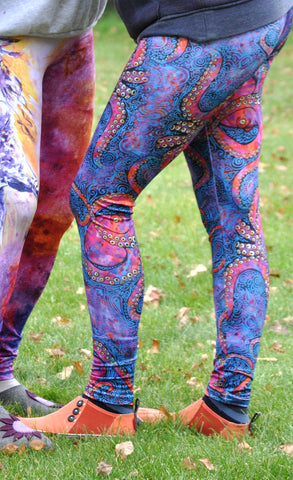 Multicolored Octopus Fashion Leggings