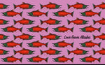 Salmon on Pink Lightweight Headband