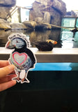 Save The Center Puffin Love Vinyl Sticker