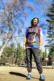 Rainbow Octopus Light-Weight Tunic- L In Stock