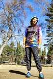 Rainbow Octopus Light-Weight Tunic- S In Stock