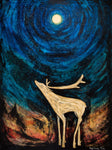 "Caribou Moon" Art Prints