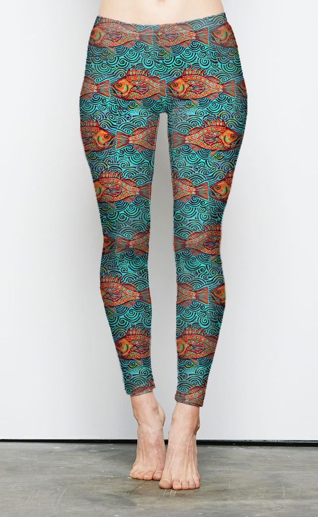 Rockfish Tribal Lounge Leggings