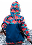 Galactic Rockfish Color Block Kid's Hoodie