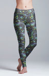 Sea Scramble Yoga Leggings- XS, S & M In Stock