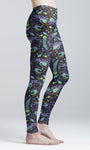 Sea Scramble Yoga Leggings- XS, S & M In Stock