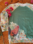 Seeds to the Wind Cozy Raglan Sweatshirt