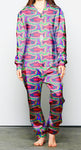 Trippy Rainbow Salmon  Onesie