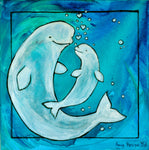 "True Love:Beluga" Art Prints