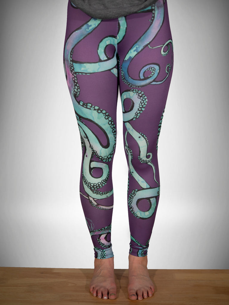 Colorful Snake Pattern Leggings