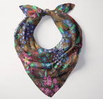 Wild flowers on bark Bandana