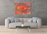 "Yellow Eye" Art Prints