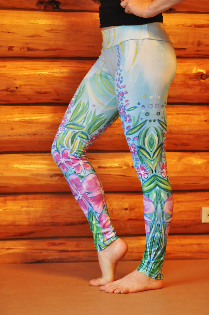 Fireweed Yoga Leggings – Love from Alaska